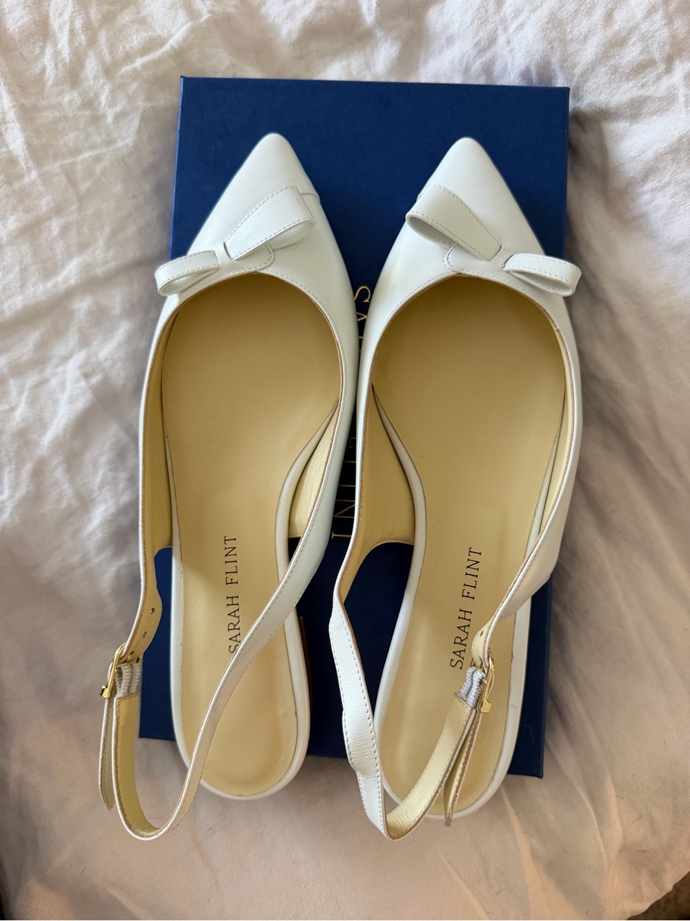 Sarah Flint Natalie Sling backs White